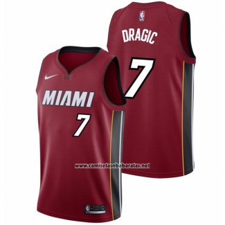 Camiseta Miami Heat Goran Dragic #7 2017-18 Rojo