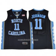 Camiseta NCAA North Carolina Tar Heels Brice Johnson #11 Negro