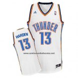 Camiseta Oklahoma City Thunder James Harden #13 Blanco