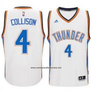 Camiseta Oklahoma City Thunder Nick Collison #4 Blanco