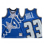Camiseta Orlando Magic Grant Hill #33 Mitchell & Ness Big Face Azul