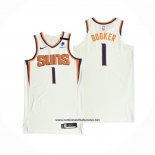 Camiseta Phoenix Suns Devin Booker #1 Association Autentico 2021 Blanco