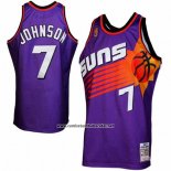 Camiseta Phoenix Suns Kevin Johnson #7 Retro Violeta