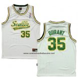Camiseta Seattle SuperSonics Kevin Durant #35 Historic Blanco