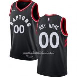 Camiseta Toronto Raptors Nike Personalizada 17-18 Negro