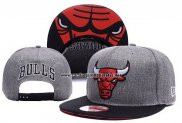 Gorra Chicago Bulls Gris Negro9