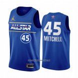 Camiseta All Star 2021 Utah Jazz Donovan Mitchell #45 Azul