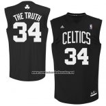 Camiseta Apodo Boston Celtics The Truth #34 Negro