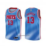 Camiseta Brooklyn Nets James Hardenl #13 Classic 2020-21 Azul