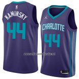 Camiseta Charlotte Hornets Frank Kaminsky #44 Statement 2018 Violeta
