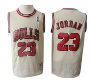 Camiseta Chicago Bulls Michael Jordan Retro #23 Crema