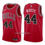 Camiseta Chicago Bulls Nikola Mirotic #44 Icon 2017-18 Rojo
