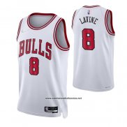 Camiseta Chicago Bulls Zach Lavine #8 Association 2021 Blanco