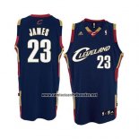 Camiseta Cleveland Cavaliers Lebron James #23 Retro Azul