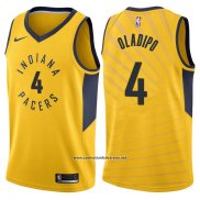 Camiseta Indiana Pacers Victor Oladipo #4 Statement 2017-18 Amarillo