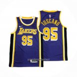 Camiseta Los Angeles Lakers Juan Toscano-Anderson #95 Statement 2020-21 Violeta