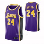 Camiseta Los Angeles Lakers Kobe Bryant #24 Statement 2021-22 Violeta