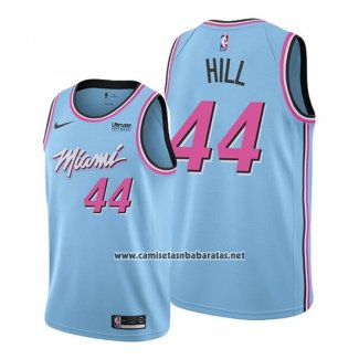 Camiseta Miami Heat Solomon Hill #44 Ciudad 2019-20 Azul