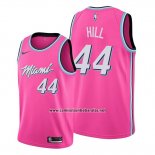 Camiseta Miami Heat Solomon Hill #44 Earned 2019-20 Rosa