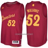 Camiseta Navidad 2016 Cleveland Cavaliers Mo Williams #52 Rojo