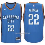 Camiseta Oklahoma City Thunder Taj Gibson #22 Azul