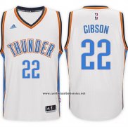 Camiseta Oklahoma City Thunder Taj Gibson #22 Blanco