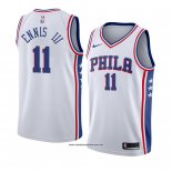 Camiseta Philadelphia 76ers James Ennis Iii #11 Association 2018 Blanco