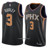 Camiseta Phoenix Suns Jared Dudley #3 Statement 2018 Negro