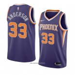 Camiseta Phoenix Suns Ryan Anderson #33 Icon 2018 Violeta2