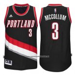 Camiseta Portland Trail Blazers C.J. McCollum #3 Negro