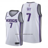 Camiseta Sacramento Kings Kyle Guy #7 Association 2019-20 Blanco