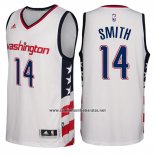 Camiseta Washington Wizards Jason Smith #14 2016-17 Blanco