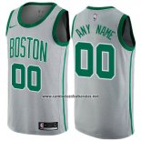 Camiseta Boston Celtics Nike Personalizada Robert Ciudad 2017-18 Gris