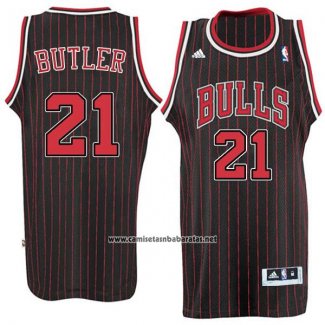 Camiseta Chicago Bulls Jimmy Butler #21 Retro Negro