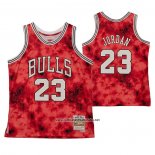 Camiseta Chicago Bulls Michael Jordan #23 Galaxy Rojo