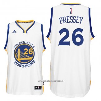 Camiseta Golden State Warriors Phil Pressey #26 Blanco