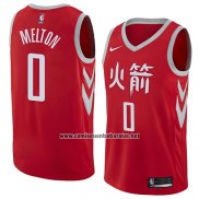 Camiseta Houston Rockets De'anthony Melton #0 Ciudad 2018 Rojo
