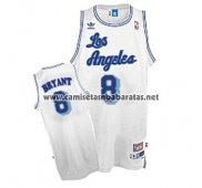 Camiseta Los Angeles Lakers Kobe Bryant #8 Retro Blanco