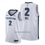 Camiseta Memphis Grizzlies Jordan Bell #2 Association 2019-20 Blanco