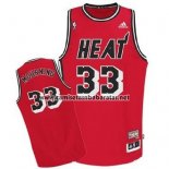 Camiseta Miami Heat Alonzo Mourning #33 Retro Rojo