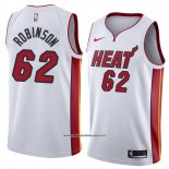 Camiseta Miami Heat Duncan Robinson #62 Association 2018 Blanco