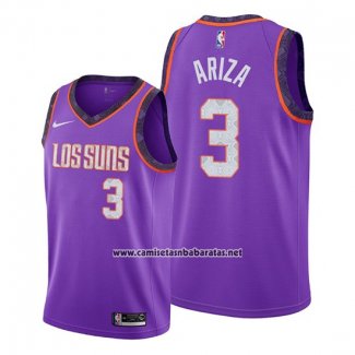 Camiseta Phoenix Suns Trevor Ariza #3 Ciudad Edition Violeta