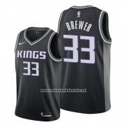 Camiseta Sacramento Kings Corey Brewer #33 Statement Negro