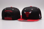 Gorra Chicago Bulls Snapbacks Negro Rojo