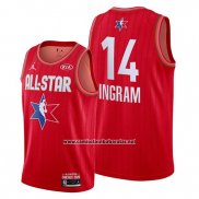 Camiseta All Star 2020 New Orleans Pelicans Brandon Ingram #14 Rojo