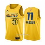 Camiseta All Star 2021 Indiana Pacers Domantas Sabonis #11 Oro