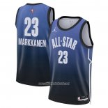 Camiseta All Star 2023 Utah Jazz Lauri Markkanen #23 Azul