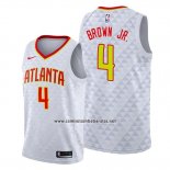 Camiseta Atlanta Hawks Charles Brown.jr #4 Association Blanco