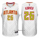 Camiseta Atlanta Hawks Kyle Korver #26 Blanco