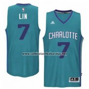 Camiseta Charlotte Hornets Jeremy Lin #7 Verde